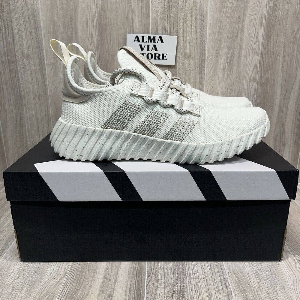 Adidas Shoes Kaptir Flow White IF6601 Walking Comfort Workout Gym Woman’s Sz 8.5
